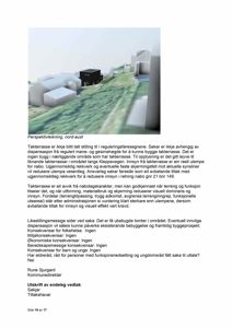 3D-perspektivtegning (rendering) som viser et forslag til takterrasse sett fra nordøst.