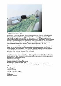 Perspektivtegning (rendering) som viser et forslag til bygning sett fra nord-øst.