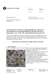 Et flyfoto eller satellittbilde som viser eiendommen på Gnr. 47 bnr. 224, inkludert eksisterende bygninger og eiendomsnummer.