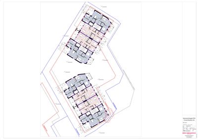 Etasjeplan (1. etasje) for Hønefoss Vegvesen 1102, som viser romfordeling, vegger og utvendige arealer.