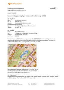 Situasjonsplan som viser eiendommen 137/30 (Rensvik barnehage) med bygningene, parkeringsplass og nabolag.