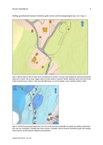 Kvartærgeologisk kart som viser løsmasser og topografi i området.