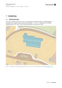 Et kart som viser lokalisering av en bygningsmasse (Ålen senter) i Holtålen kommune, med gater og omgivende areal.