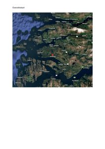 Oversiktskart over en geografisk region i Norge med byer, veier og et markert punkt.