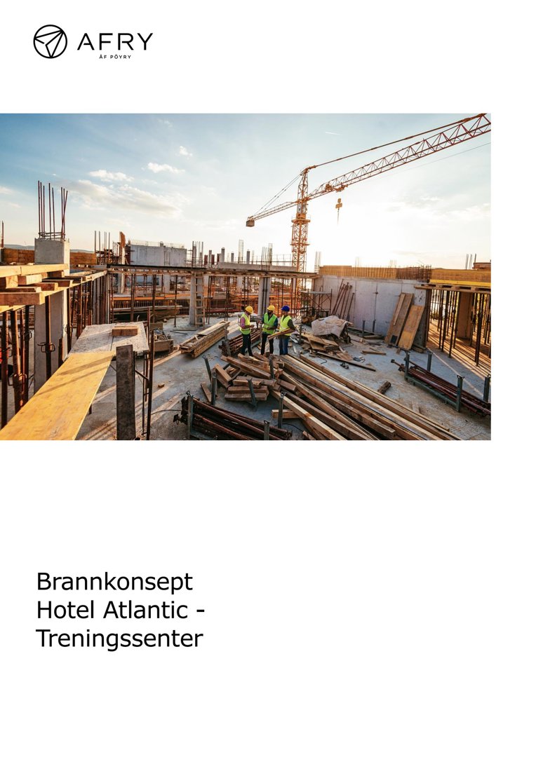 Fotografi av et byggplass under arbeid med betongelementer og en kran.