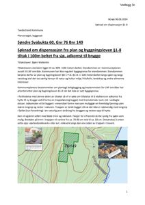 Situasjonsplan som viser eiendommen (76/149) i forhold til sjø, 100m-beltet og naboeiendom (Fagbergheia). Planen inkluderer også et eksempel på trapp og rekkverk.