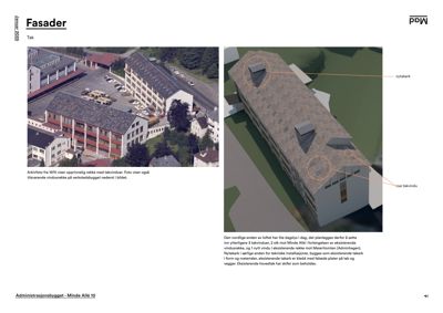 Et arkivfoto fra 1970 som viser opprinnelig rekke med takvinduer på taket av Administrasjonsbygget.