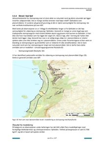 Kart som viser løseområder brukt i modellering av steinsprang mot planområdet.