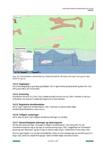Kart som viser løsmassedekke i planområdet og tilstøtende fjellside.