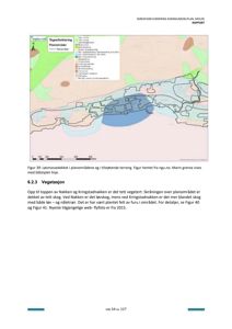 Kart som viser planområder og løsmassedekk i et skredfarevurderingskart for Molde kommune.