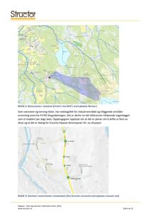 Bildet viser to kart som illustrerer nedslagsfelt og eksisterende vegvesen stikkrenner i et geografisk område.