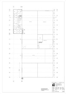 Etasjeplan (1. etasje) med romfordeling, dører, vinduer og mål.