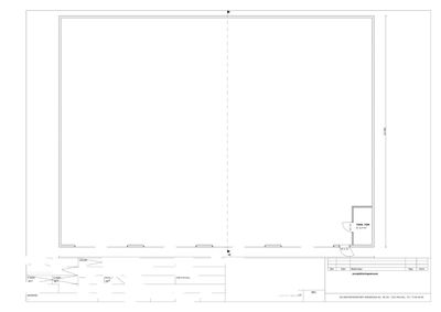 Etasjeplan (1. etasje) for et lagerhall-prosjekt i Åtfjord, som viser romfordeling, dimensjoner og arealoppsummering.