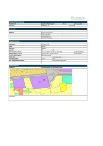 Situasjonsplan (kommuneplan) som viser tomtens plassering i forhold til veier og nabotomter.