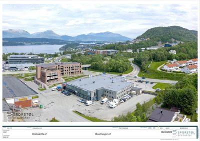 Fotografi av Holssletta 2 AS med omgivende landskap og nabolag.