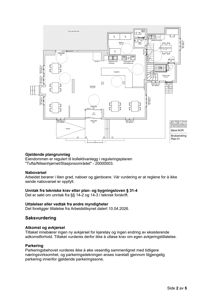 Etasjeplan (etg) med romfordeling, møbeltegnede innredninger og dimensjoner.