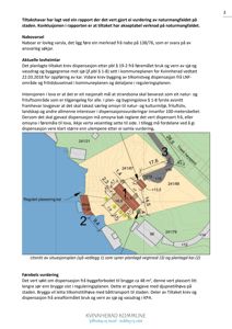 Utsnitt av situasjonsplan som viser planlagt plassering av vegtrasé (3) og kai (2), med angitte høyder og regulert plassering.