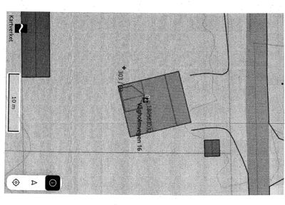 Kartutsnitt fra Kartverket som viser eiendom ved Vågholmvegen 16 med omgivende infrastruktur og nabolag.