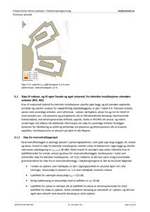 Kart over lydforhold (Lden) i området rundt bygningen, med fargekodet soner for ulike lydnivåer.