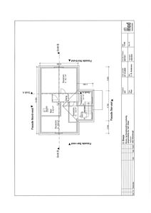 Etasjeplan for 2. etasje som viser romfordeling, arealer og fasaderetninger.