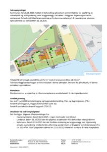 Situasjonsplan som viser tomtens beliggenhet, naboeiendommer, veier og vannløp.