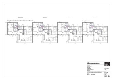 Etasjeplan (1. etasje) for en 4-mannsbolig med romfordeling og dimensjoner.