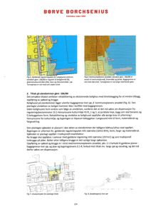 Et dokument fra en byggesak som viser flere kart og planer, inkludert gjeldende reguleringsplan, kommuneplanens arealdel, situasjonsplan og fasadeoppriss.
