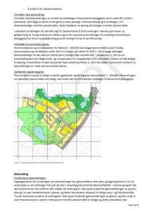Et kart som viser et planlagt område med fargekodet arealbruk (grønt, gult, rosa) og overlappende planområder. Kartet er en del av en planendringssak.