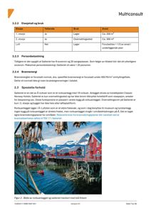 Fotografi av rorbuanlegget og salteriet med en blå firkant som markerer området.