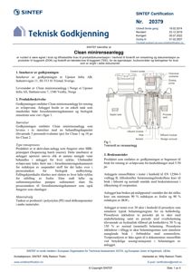 Tegning av et tverrsnitt (snitt) gjennom et renseanlegg, som viser de ulike komponentene og flytten av vannet.