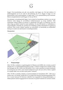 Situasjonsplan som viser tomtens beliggenhet i forhold til nabolag, veier og andre relevante områder.