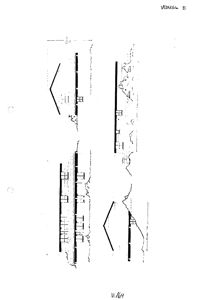 Tegning som viser fasadeoppsett for en bygning med to forskjellige varianter (en med skrått tak og en med flatt tak).