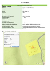 Bildet viser en oversikt over eiendom med adresse Øvre Burevei 92 i Asker, inkludert detaljer om matrikkelnummer, bruksareal og type eiendom. Det er også inkludert et kartutsnitt fra seieendom.no som viser eiendommens beliggenhet.