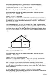 Snittegning (SNITT A-A) av en frittidsbustad som viser takkonstruksjon, høyder og romfordeling.