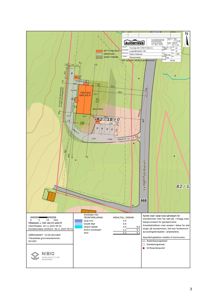 Situasjonsplan (GÅRDSKART) som viser eiendomsgrunn, arealbruk, bygninger og infrastruktur.