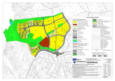 Situasjonsplan som viser tomtens beliggenhet i forhold til nabolag, vegnett og reguleringsområder (f.eks. boligfelt, industriområde).