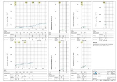 Tegninger som viser detaljerte beregninger for vindlast (S1, S2, S43, S44, S45, S46, S47, S48, S49, S50, S51, S52) for ulike fasader på en bygning.