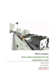 3D-visualisering av et hus og omgivelsene, inkludert terreng og trapper.