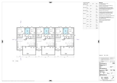 Etasjeplan (2. etasje) med romfordeling, dører og vinduer