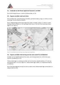 Oversiktskart med markering av berg i dagen og terrenghelning.