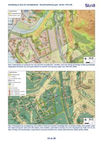 Helningsskjema (topografisk kart) som viser terrengform, bratthet og geologiske forhold i et område.