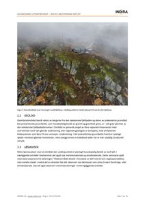 Et fotografi (Figur 3) som viser et utsiktspunkt på en fjellstua i Glomfjordområdet, tatt fra en geoteknisk rapport.
