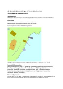 Utklipp fra kommuneplanens arealdel som viser eiendommen (gbrnr 59/44) med bygningsplassering og LNF-formål.