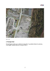 Bildet viser et flyfoto eller satellittbilde av et område med flere eiendommer (150/177, 150/178, 150/242, 150/284, 150/285). Det er en situasjonsplan som viser tomtene, veier og eksisterende bygningsmasser.