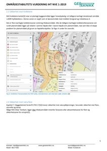 Et kvikkleirefaresonnekart (NVE Atlas) som viser eiendommen og omgivelsene.