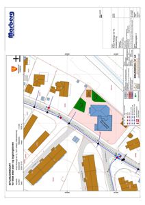 Situasjonskart som viser tomtens beliggenhet, naboeiendommer og bygningers plassering.