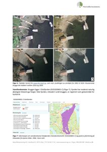 Bildet viser en kartside med flybilder av et område (Oslofjorden) og en interaktiv kartvisning som viser vannforekomst og miljøtilstand.