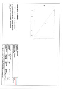 En teknisk tegning som viser en ringmur med dimensjoner og konstruksjonsdetaljer.