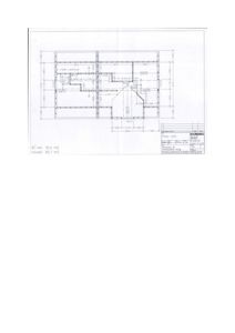 Etasjeplan for et loft (Plan loft) med romfordeling, dimensjoner og tekniske notater.