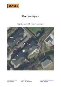 Satellittbilde (flyfoto) av eiendom med overlagte tomtegrenser og eiendomsnummer. Dette er en situasjonsplan eller kart.